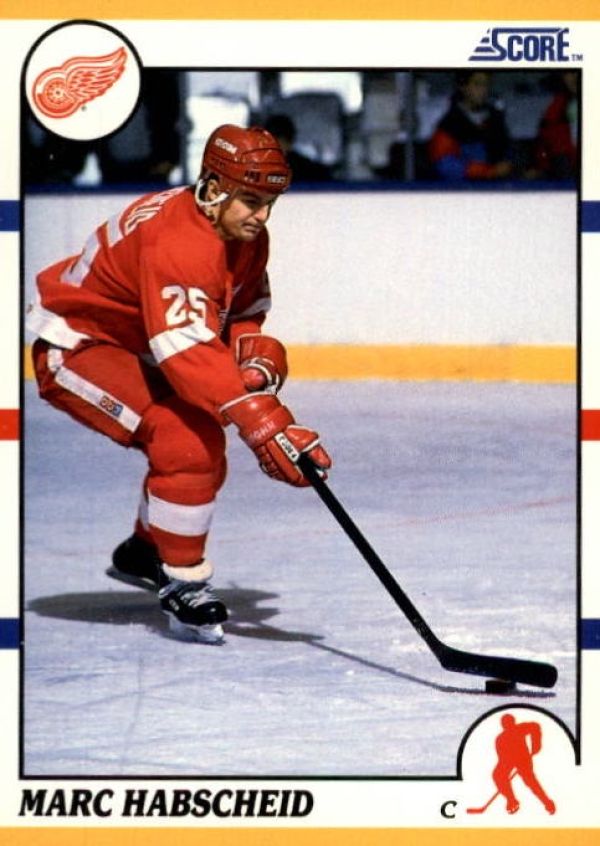 NHL 1990-91 Score Rookie &amp; Traded - No 24T - Marc Habscheid