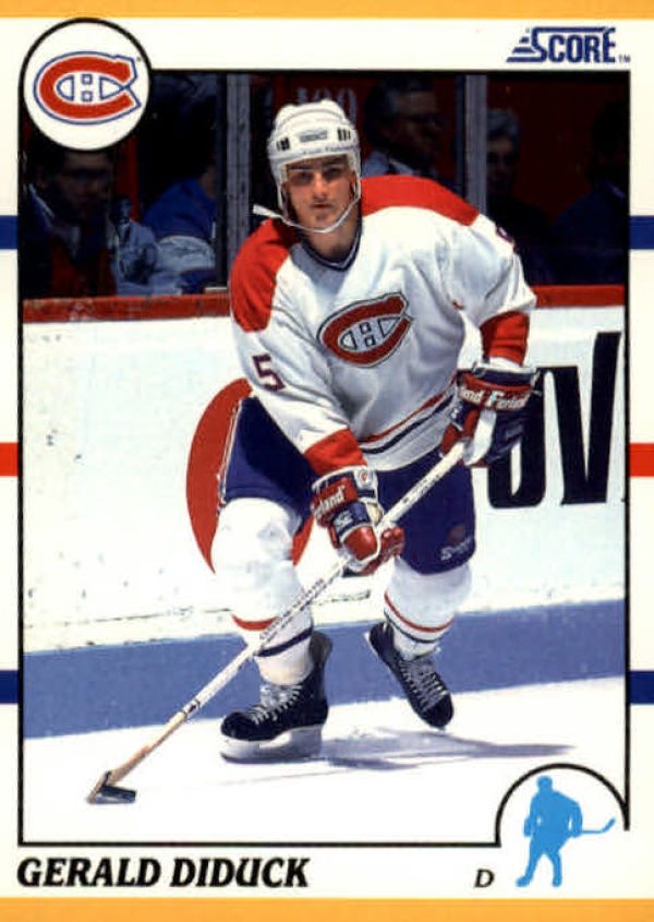 NHL 1990-91 Score Rookie &amp; Traded - No 23T - Gerald Diduck