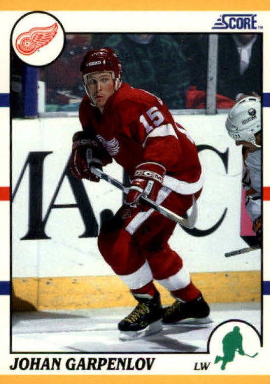 NHL 1990-91 Score Rookie & Traded - No 17T - Johan Garpenlov