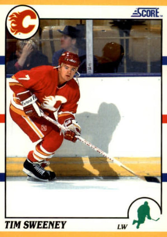 NHL 1990-91 Score Rookie & Traded - No 13T - Tim Sweeney