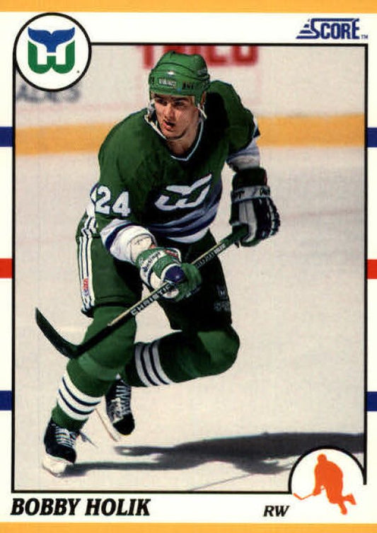 NHL 1990-91 Score Rookie &amp; Traded - No 10T - Bobby Holik