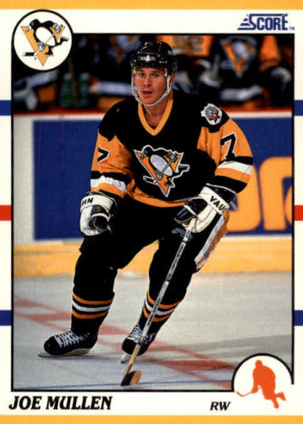 NHL 1990-91 Score Rookie &amp; Traded - No 7T - Joe Mullen