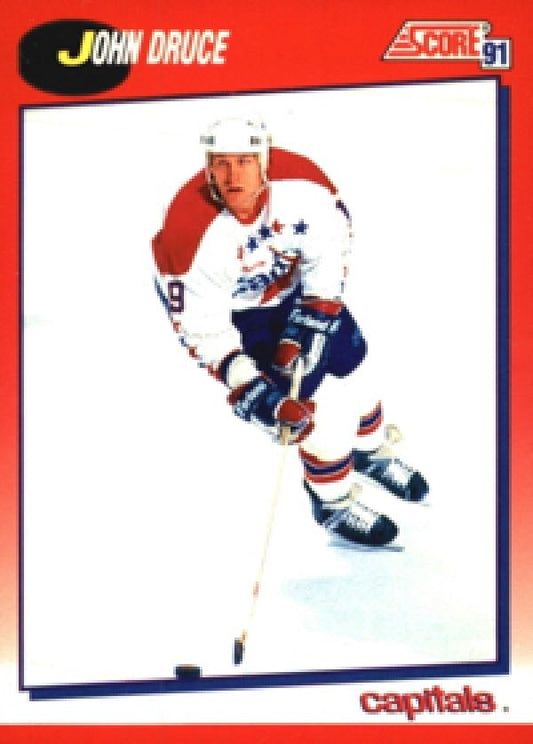 NHL 1991-92 Score Canadien bilingual - No 180 - John Druce