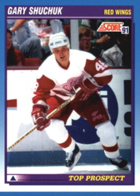 NHL 1991-92 Score Canadien bilingual - No 345 - Gary Shuchuk