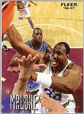 NBA 1996-97 Fleer - No 110 - Karl Malone