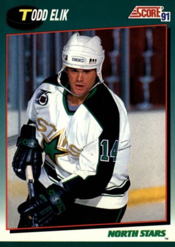 NHL 1991-92 Score Rookie & Traded - No 13T - Todd Elik