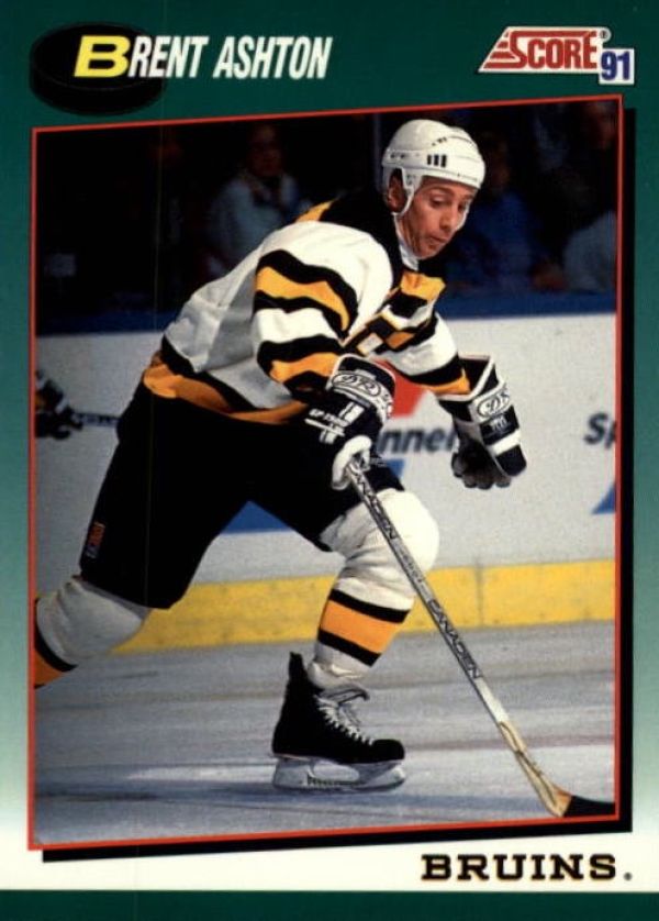 NHL 1991-92 Score Rookie & Traded - No 22T - Brent Ashton