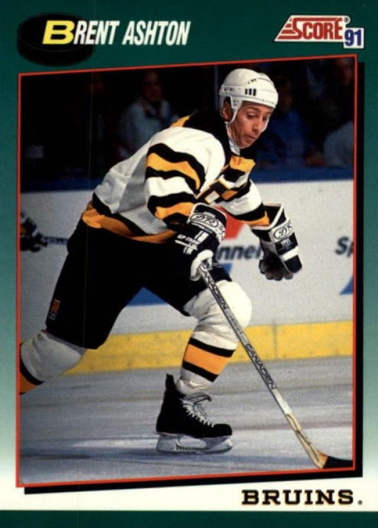 NHL 1991-92 Score Rookie & Traded - No 22T - Brent Ashton