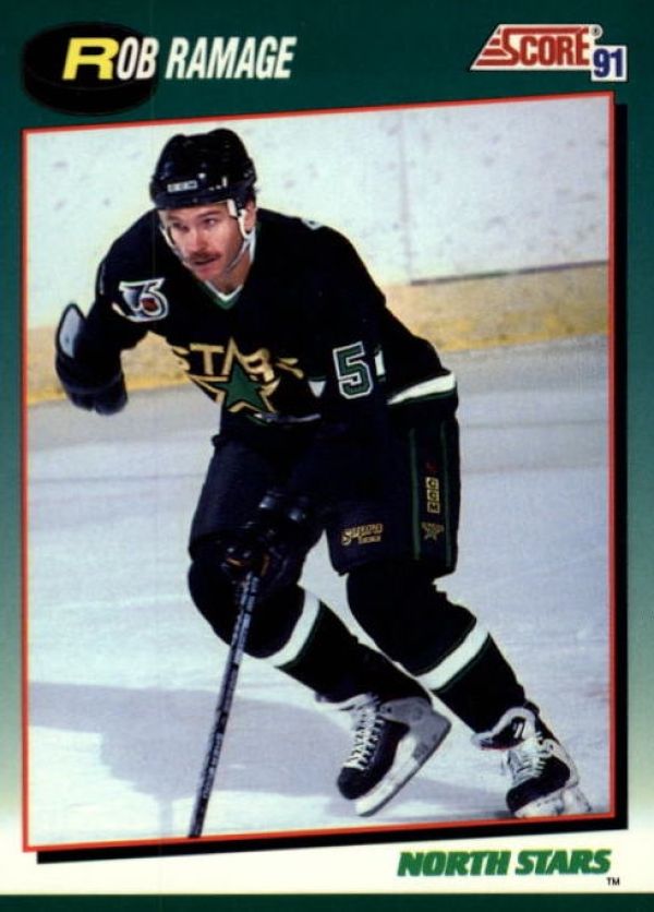 NHL 1991-92 Score Rookie & Traded - No 23T - Rob Ramage