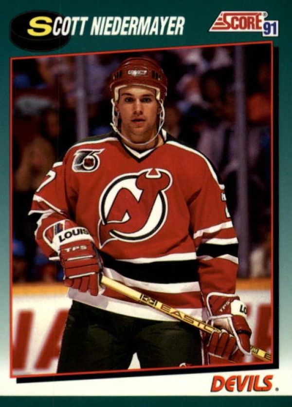 NHL 1991-92 Score Rookie & Traded - No 27T - Scott Niedermayer