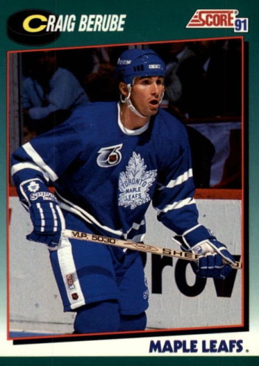 NHL 1991-92 Score Rookie & Traded - No 28T - Craig Berube