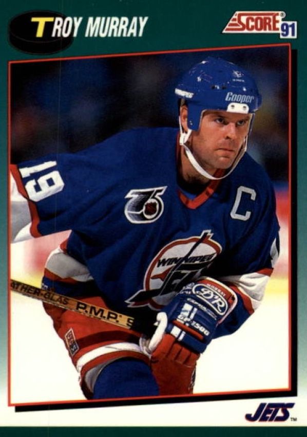 NHL 1991-92 Score Rookie & Traded - No 35T - Troy Murray