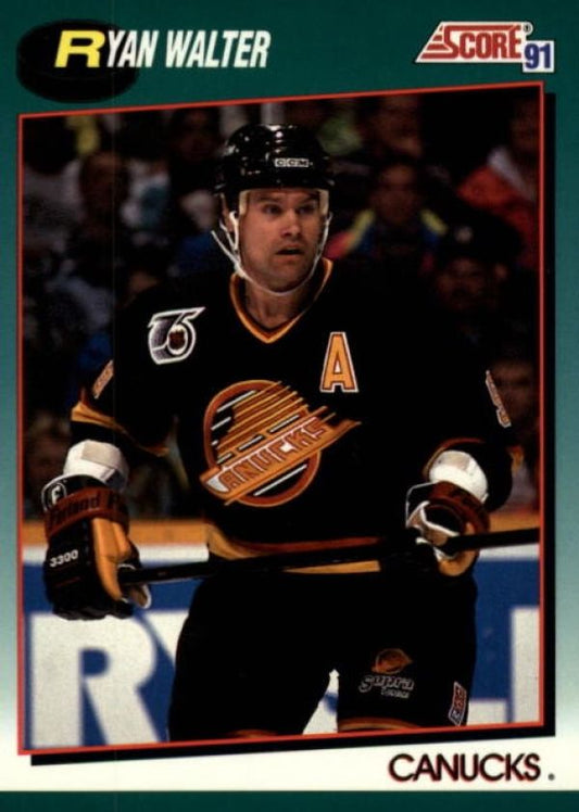 NHL 1991-92 Score Rookie & Traded - No 41T - Ryan Walter