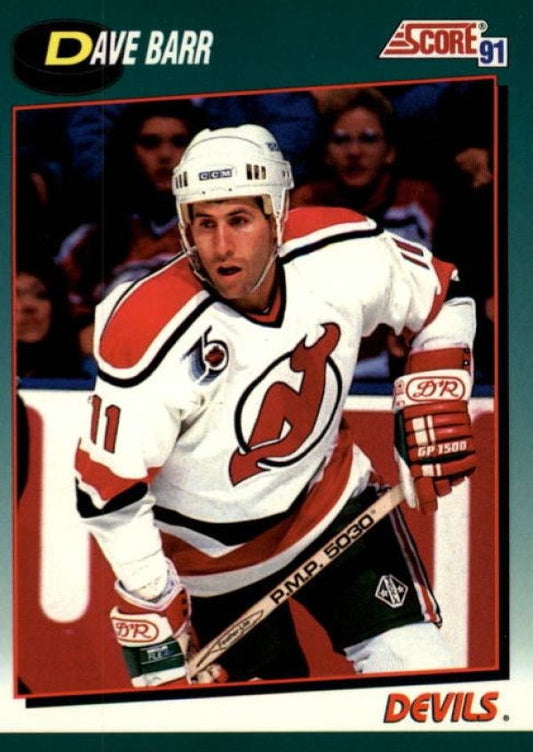 NHL 1991-92 Score Rookie & Traded - No 47T - Dave Barr