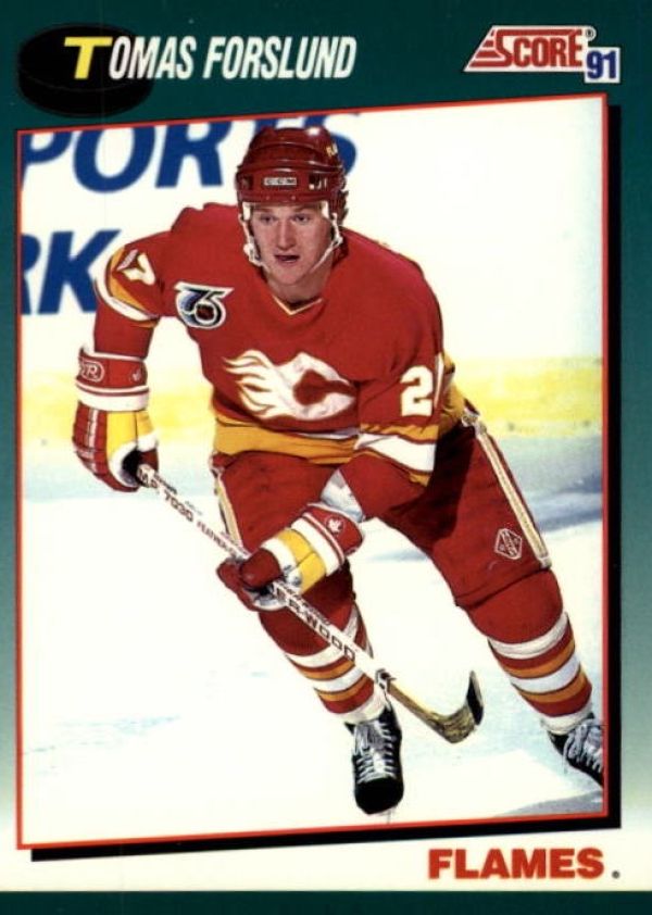 NHL 1991-92 Score Rookie & Traded - No 79T - Tomas Forslund