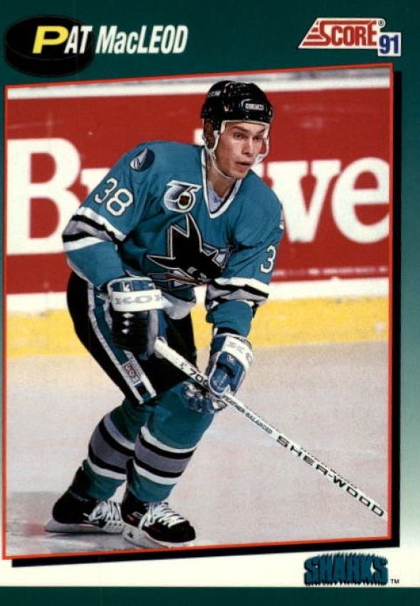 NHL 1991-92 Score Rookie &amp; Traded - No 95T - Pat MacLeod