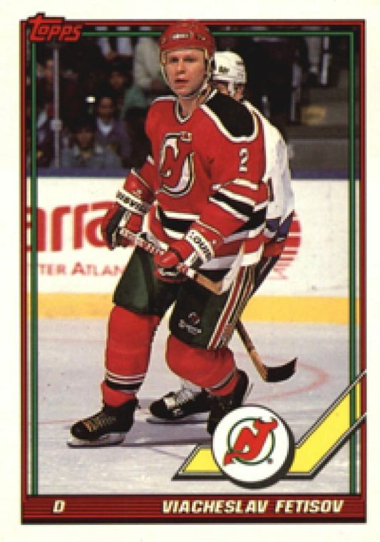 NHL 1991-92 Topps - No 175 - Viacheslav Fetisov