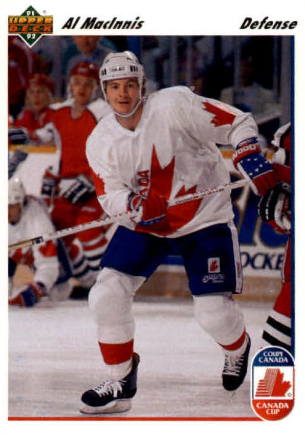 NHL 1991-92 Upper Deck - No 8 - Al MacInnis