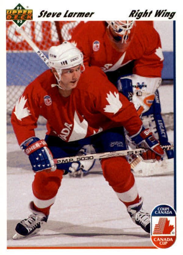 NHL 1991-92 Upper Deck - No 15 - Steve Larmer