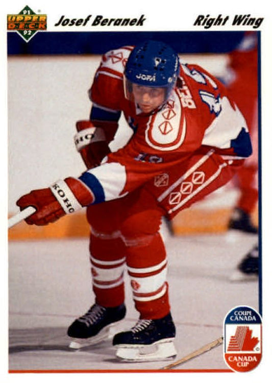 NHL 1991-92 Upper Deck - No 17 - Josef Beranek