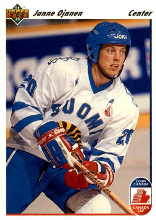 NHL 1991-92 Upper Deck - No 25 - Janne Ojanen