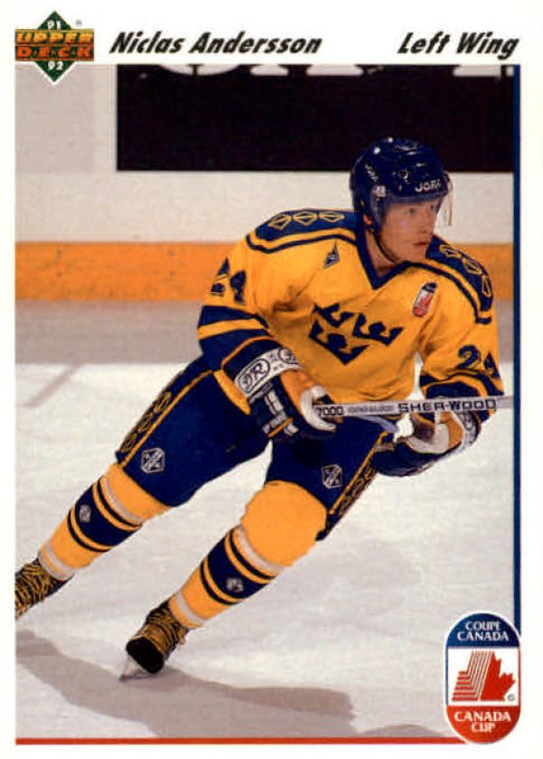 NHL 1991-92 Upper Deck - No 29 - Niclas Andersson