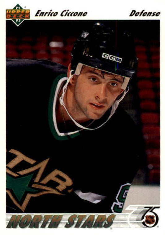 NHL 1991-92 Upper Deck - No 51 - Enrico Ciccone