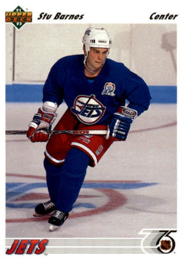 NHL 1991-92 Upper Deck - No 53 - Stu Barnes