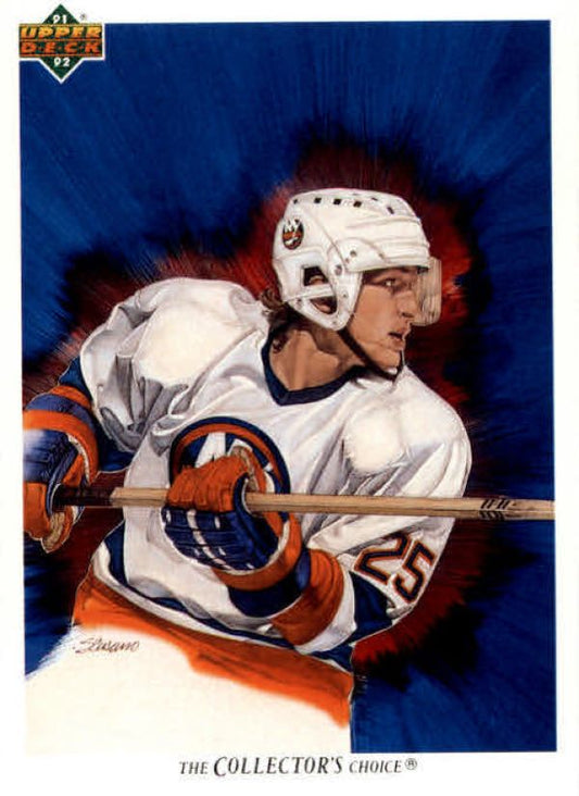 NHL 1991-92 Upper Deck - No 89 - David Volek