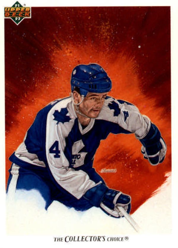 NHL 1991-92 Upper Deck - No 96 - Dave Ellett