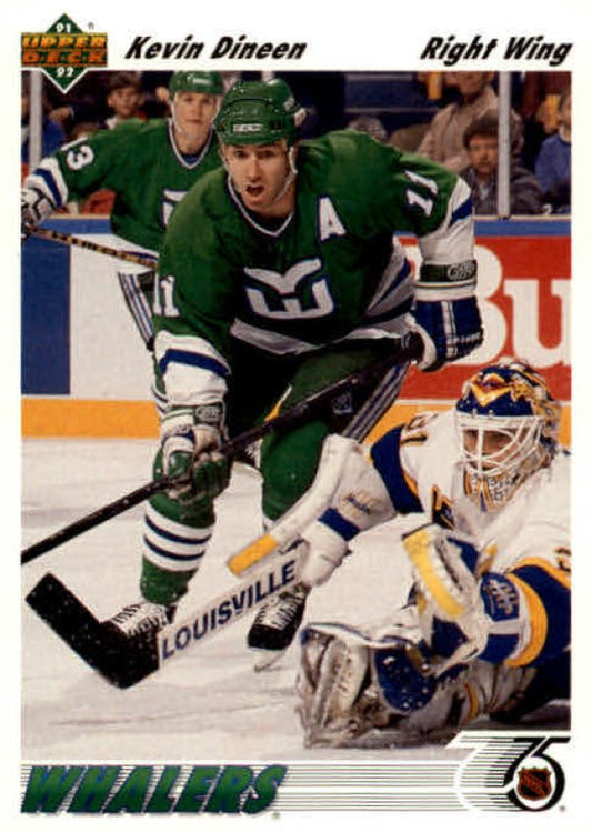 NHL 1991-92 Upper Deck - No 105 - Kevin Dineen