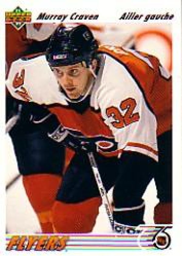 NHL 1991-92 Upper Deck French - No. 306 - Murray Craven