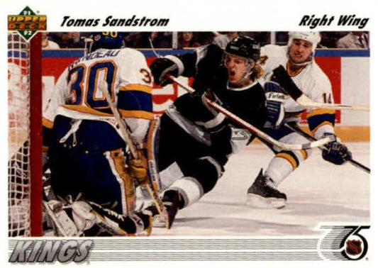 NHL 1991-92 Upper Deck - No 141 - Tomas Sandstrom