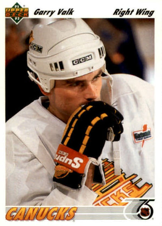 NHL 1991-92 Upper Deck - No 152 - Garry Valk