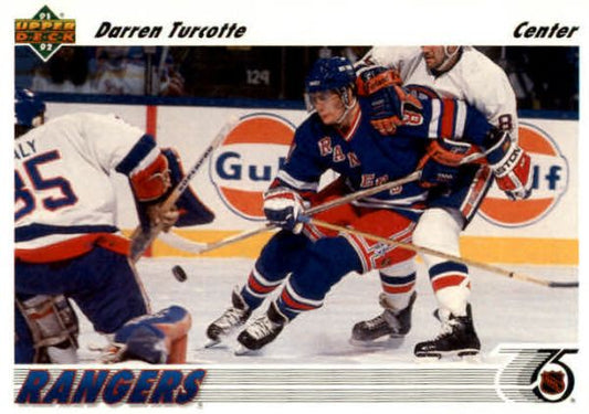 NHL 1991-92 Upper Deck - No 155 - Darren Turcotte