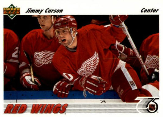 NHL 1991-92 Upper Deck - No 161 - Jimmy Carson