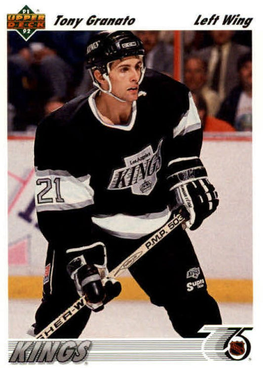 NHL 1991-92 Upper Deck - No 172 - Tony Granato