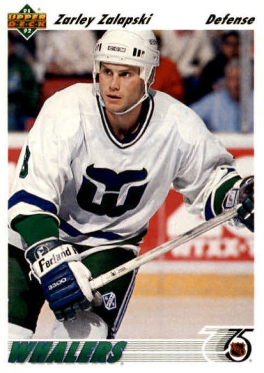 NHL 1991-92 Upper Deck - No 231 - Zarley Zalapski