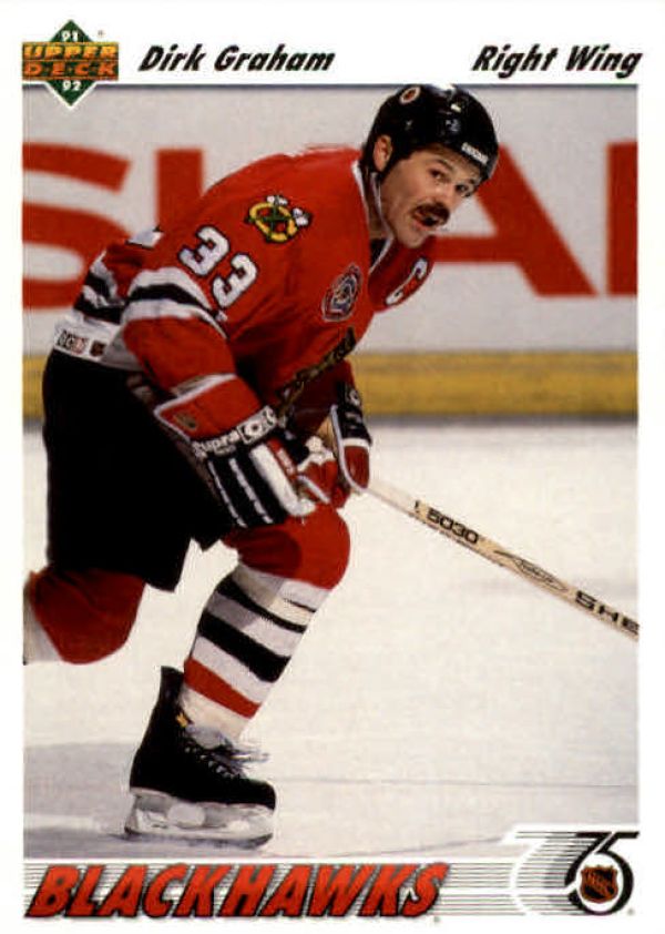 NHL 1991-92 Upper Deck - No 271 - Dirk Graham