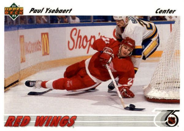 NHL 1991-92 Upper Deck - No 278 - Paul Ysebaert