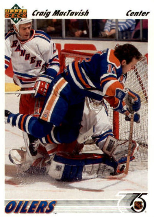 NHL 1991-92 Upper Deck - No 284 - Craig MacTavish