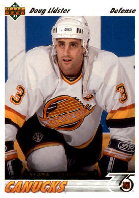 NHL 1991-92 Upper Deck - No 290 - Doug Lidster