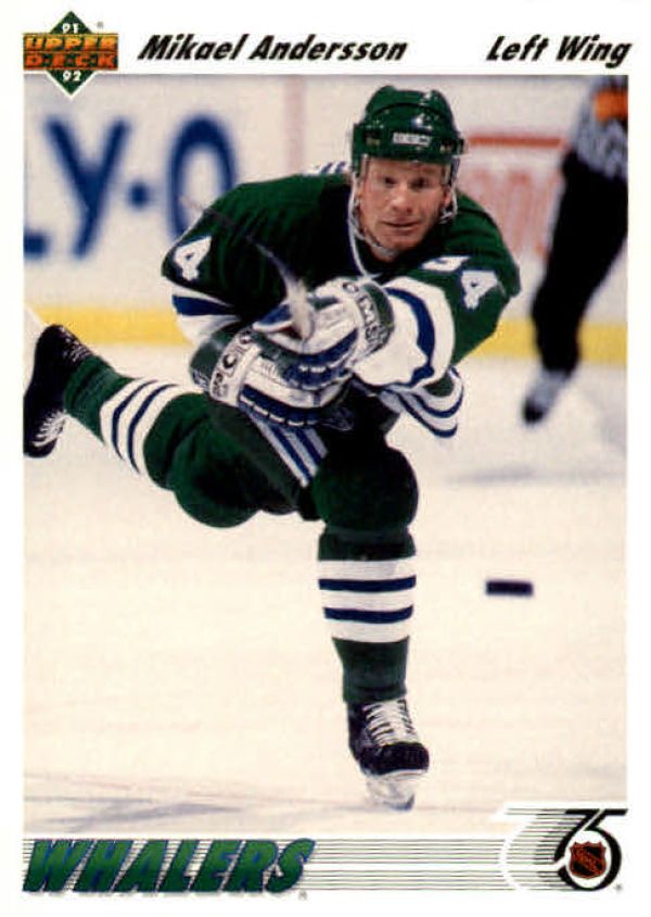 NHL 1991-92 Upper Deck - No 238 - Mikael Andersson