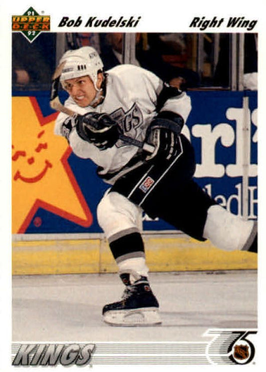 NHL 1991-92 Upper Deck - No 301 - Bob Kudelski