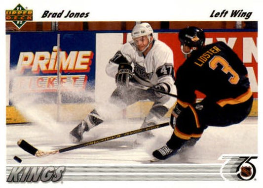 NHL 1991-92 Upper Deck - No 304 - Brad Jones