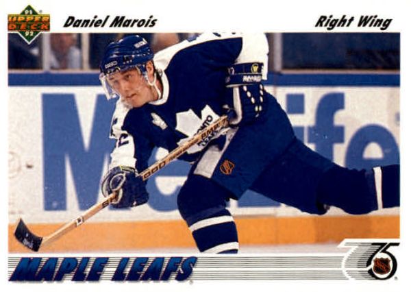 NHL 1991-92 Upper Deck - No 331 - Daniel Marois