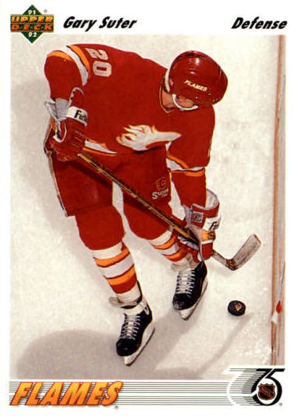 NHL 1991-92 Upper Deck - No 341 - Gary Suter