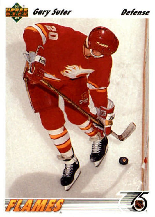 NHL 1991-92 Upper Deck - No 341 - Gary Suter