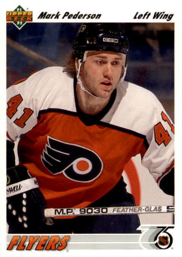 NHL 1991-92 Upper Deck - No 363 - Mark Pederson