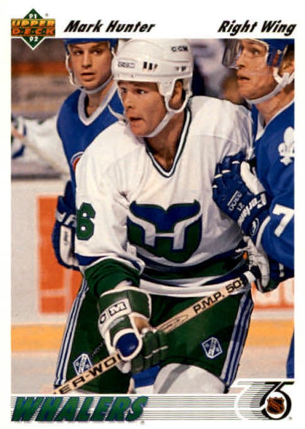 NHL 1991-92 Upper Deck - No 479 - Mark Hunter